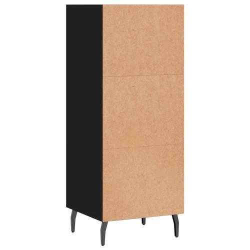 Komoda crna 34,5 x 32,5 x 90 cm od konstruiranog drva - Crna 1 Cijena