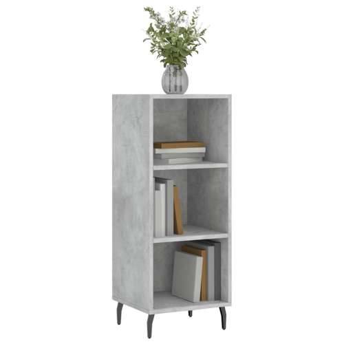 Komoda siva boja betona 34,5x32,5x90 cm od konstruiranog drva - Beton siva 1 Cijena
