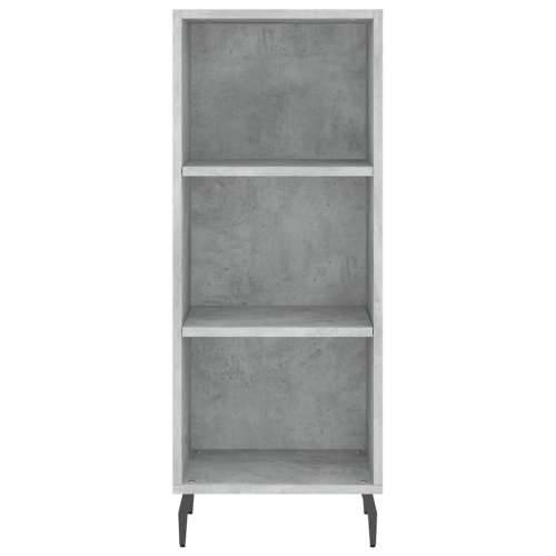 Komoda siva boja betona 34,5x32,5x90 cm od konstruiranog drva - Beton siva 1 Cijena