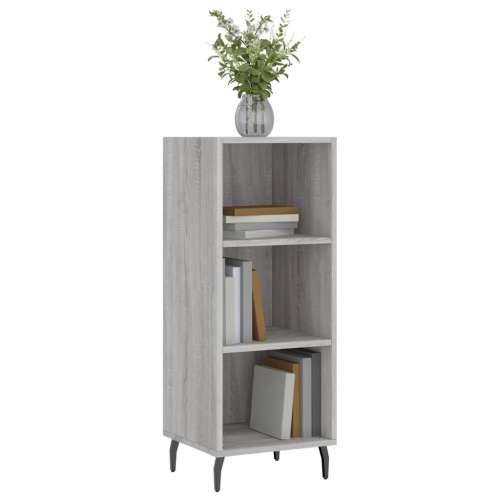 Komoda boja hrasta sonome 34,5x32,5x90 cm konstruirano drvo - Sivi hrast sonoma 1 Cijena