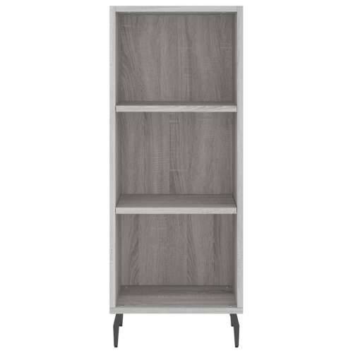 Komoda boja hrasta sonome 34,5x32,5x90 cm konstruirano drvo - Sivi hrast sonoma 1 Cijena