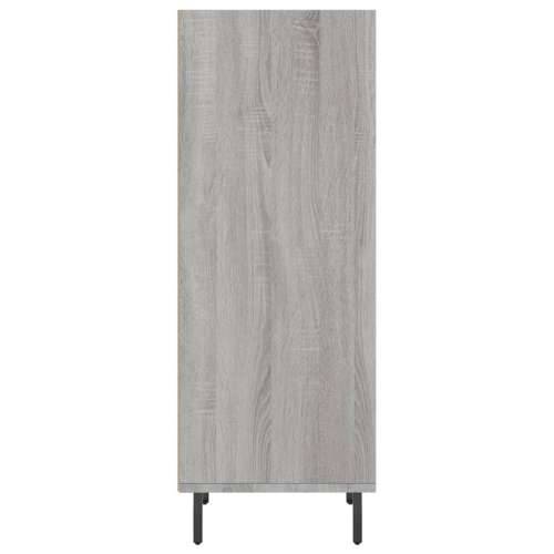 Komoda boja hrasta sonome 34,5x32,5x90 cm konstruirano drvo - Sivi hrast sonoma 1 Cijena
