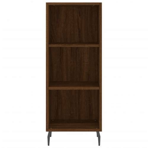 Komoda boja smeđeg hrasta 34,5x32,5x90 cm od konstruiranog drva - Smeđi hrast 1 Cijena