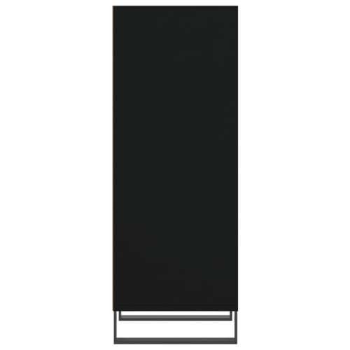 Komoda crna 34,5 x 32,5 x 90 cm od konstruiranog drva - Crna 1 Cijena