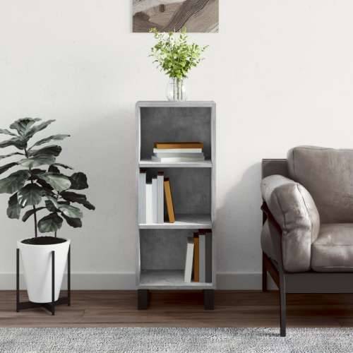 Komoda siva boja betona 34,5x32,5x90 cm od konstruiranog drva - Beton siva 1 Cijena