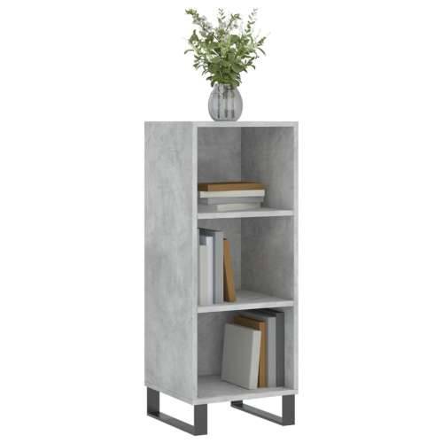Komoda siva boja betona 34,5x32,5x90 cm od konstruiranog drva - Beton siva 1 Cijena