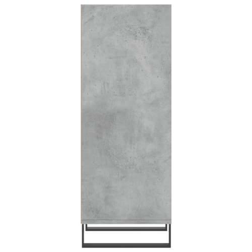 Komoda siva boja betona 34,5x32,5x90 cm od konstruiranog drva - Beton siva 1 Cijena