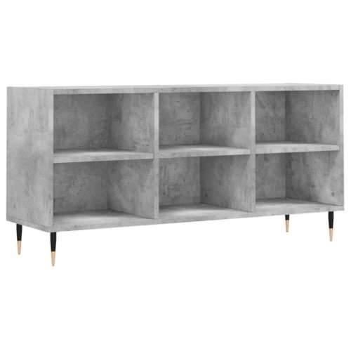 TV ormarić siva boja betona 103,5x30x50 cm konstruirano drvo - Beton siva 1 Cijena