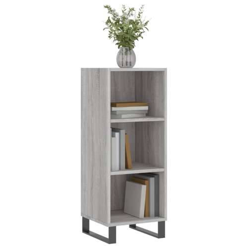 Komoda boja hrasta sonome 34,5x32,5x90 cm konstruirano drvo - Sivi hrast sonoma 1 Cijena