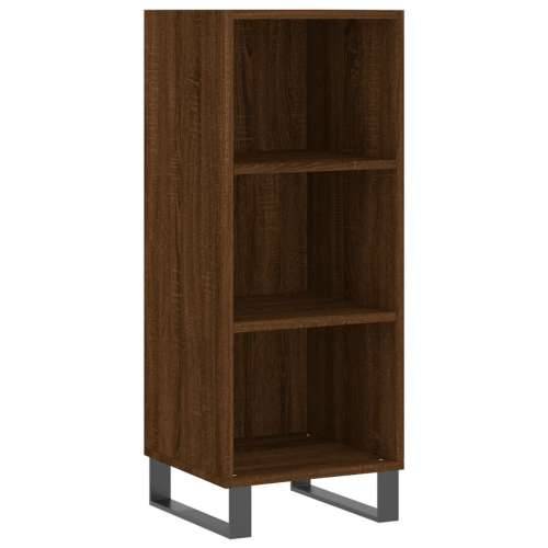 Komoda boja smeđeg hrasta 34,5x32,5x90 cm od konstruiranog drva - Smeđi hrast 1 Cijena