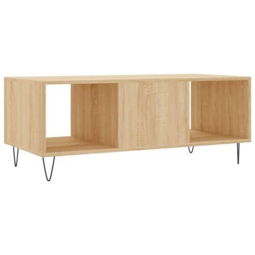 Stolić za kavu boja hrasta 102 x 50 x 40 cm konstruirano drvo - sonoma hrast 1 Cijena