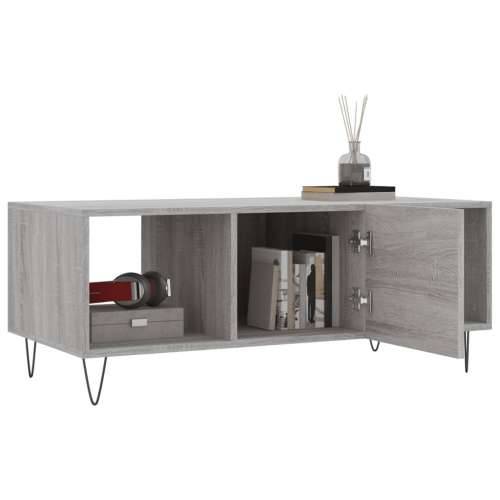 Stolić za kavu boja hrasta 102x50x40 cm konstruirano drvo - Sivi hrast sonoma 1 Cijena
