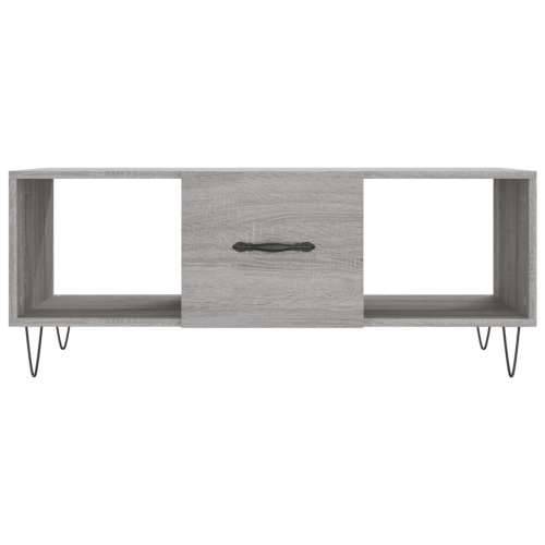 Stolić za kavu boja hrasta 102x50x40 cm konstruirano drvo - Sivi hrast sonoma 1 Cijena