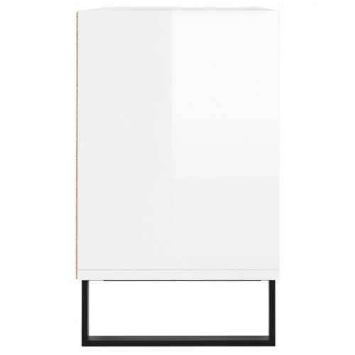 TV ormarić sjajni bijeli 103,5x30x50 cm od konstruiranog drva - Visoko sjajno bijela 1 Cijena
