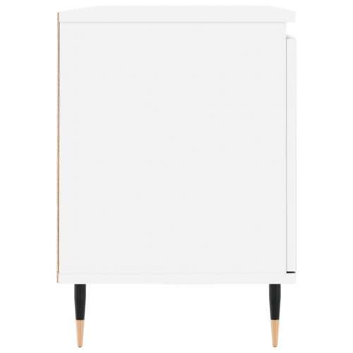 TV ormarić bijeli 104 x 35 x 50 cm od konstruiranog drva - Bijela 1 Cijena