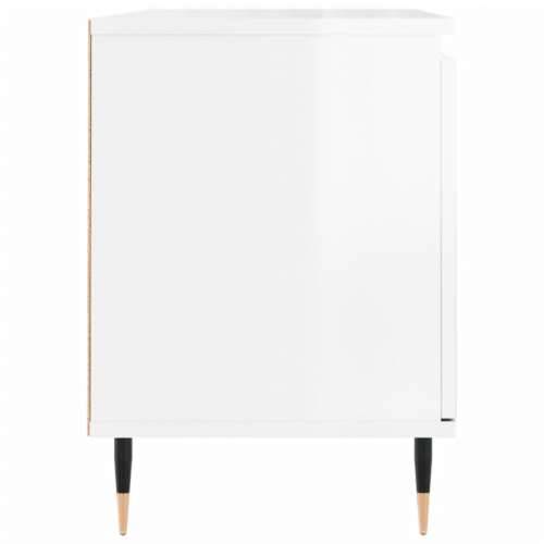 TV ormarić sjajni bijeli 104 x 35 x 50 cm od konstruiranog drva - Visoko sjajno bijela 1 Cijena