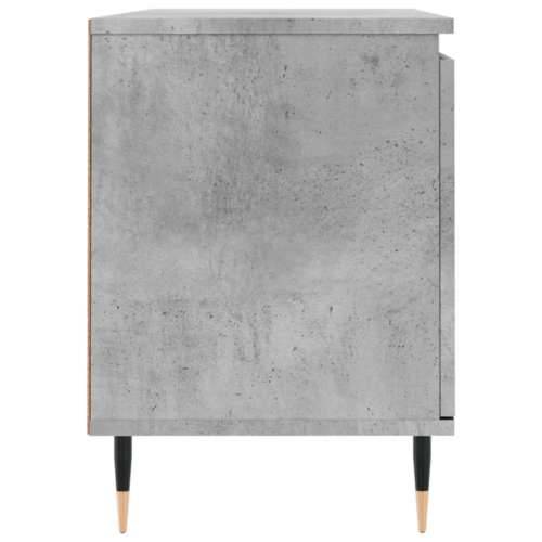TV ormarić siva boja betona 104x35x50 cm od konstruiranog drva - Beton siva 1 Cijena