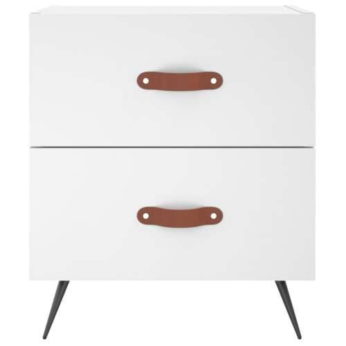 Noćni ormarići 2 kom bijeli 40x35x47,5 cm od konstruiranog drva - Bijela 2 Cijena