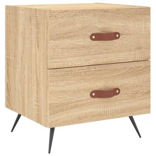 Noćni ormarići 2 kom boja hrasta 40x35x47,5cm konstruirano drvo - sonoma hrast 2 Cijena