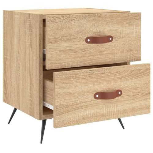 Noćni ormarići 2 kom boja hrasta 40x35x47,5cm konstruirano drvo - sonoma hrast 2 Cijena