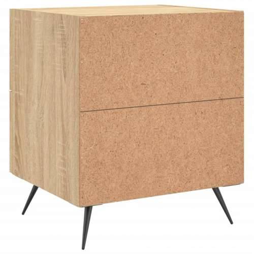 Noćni ormarići 2 kom boja hrasta 40x35x47,5cm konstruirano drvo - sonoma hrast 2 Cijena