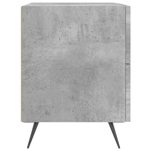 Noćni ormarići 2 kom boja betona 40x35x47,5cm konstruirano drvo - Beton siva 2 Cijena
