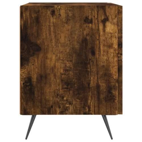 Noćni ormarići 2 kom boja hrasta 40x35x47,5cm konstruirano drvo - Dimljeni hrast 2 Cijena