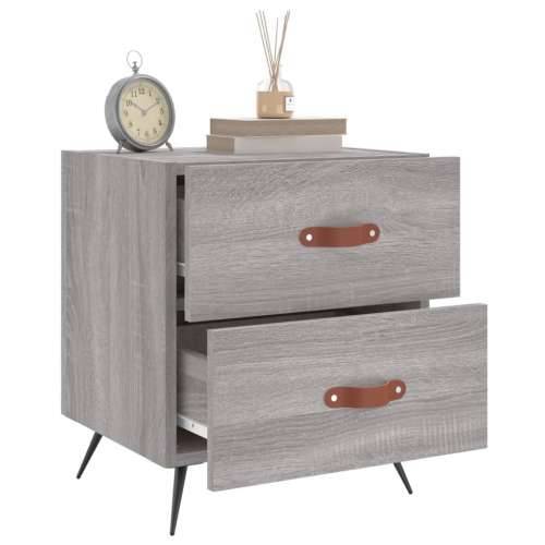 Noćni ormarići 2 kom boja hrasta 40x35x47,5cm konstruirano drvo - Sivi hrast sonoma 2 Cijena