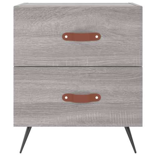 Noćni ormarići 2 kom boja hrasta 40x35x47,5cm konstruirano drvo - Sivi hrast sonoma 2 Cijena