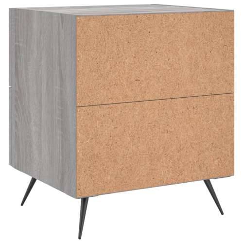 Noćni ormarići 2 kom boja hrasta 40x35x47,5cm konstruirano drvo - Sivi hrast sonoma 2 Cijena