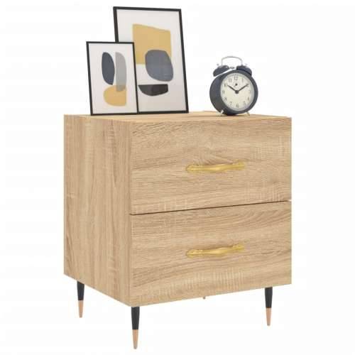 Noćni ormarići 2 kom boja hrasta 40x35x47,5cm konstruirano drvo - sonoma hrast 2 Cijena