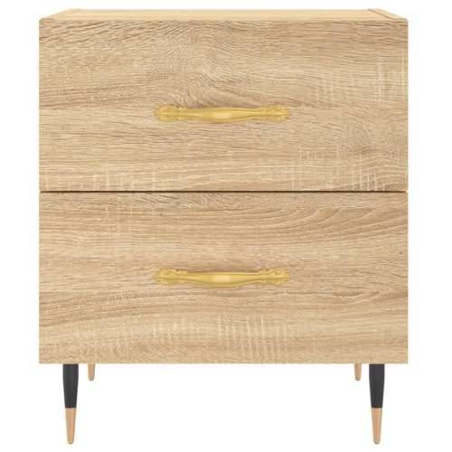 Noćni ormarići 2 kom boja hrasta 40x35x47,5cm konstruirano drvo - sonoma hrast 2 Cijena