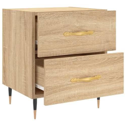 Noćni ormarići 2 kom boja hrasta 40x35x47,5cm konstruirano drvo - sonoma hrast 2 Cijena
