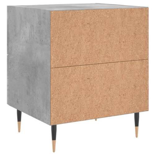 Noćni ormarići 2 kom boja betona 40x35x47,5cm konstruirano drvo - Beton siva 2 Cijena