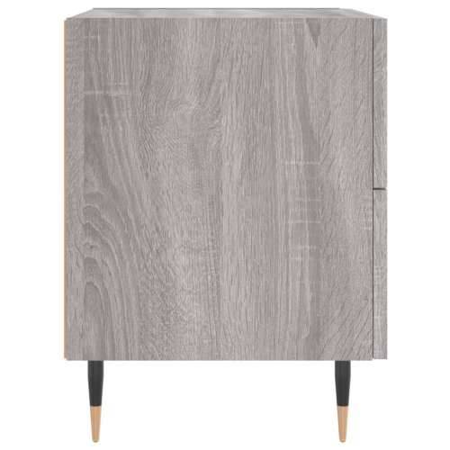 Noćni ormarić boja hrasta sonome 40x35x47,5cm konstruirano drvo - Sivi hrast sonoma 1 Cijena
