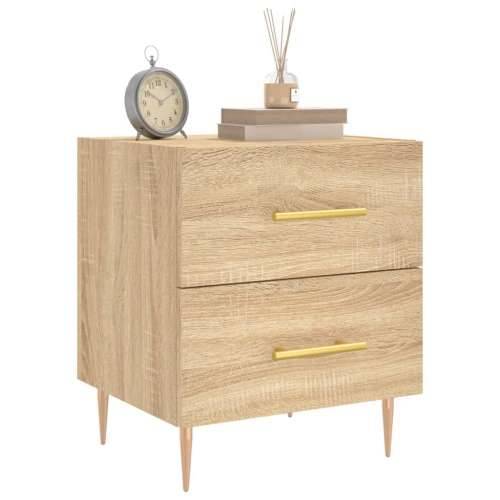 Noćni ormarići 2 kom boja hrasta 40x35x47,5cm konstruirano drvo - sonoma hrast 2 Cijena