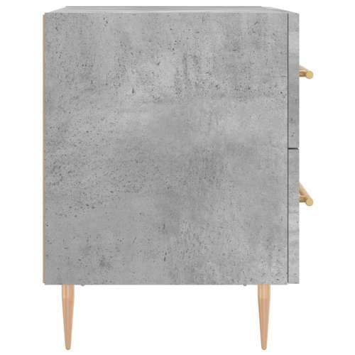 Noćni ormarići 2 kom boja betona 40x35x47,5cm konstruirano drvo - Beton siva 2 Cijena