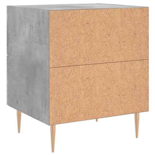 Noćni ormarići 2 kom boja betona 40x35x47,5cm konstruirano drvo - Beton siva 2 Cijena