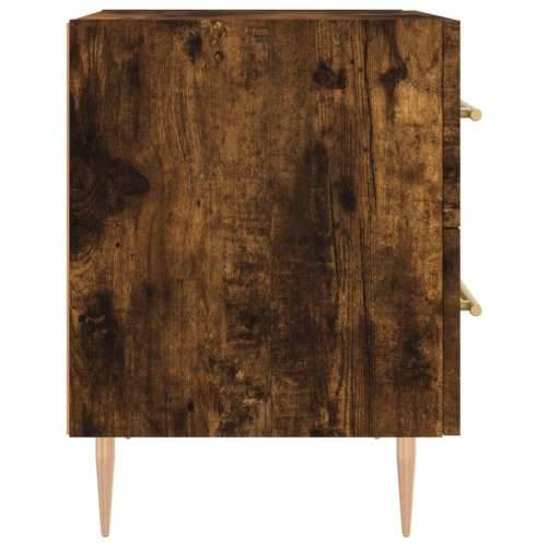Noćni ormarić boja hrasta 40x35x47,5 cm od konstruiranog drva - Dimljeni hrast 1 Cijena