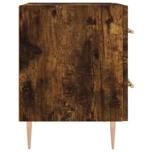Noćni ormarići 2 kom boja hrasta 40x35x47,5cm konstruirano drvo - Dimljeni hrast 2 Cijena