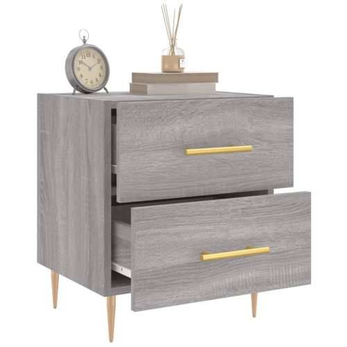 Noćni ormarići 2 kom boja hrasta 40x35x47,5cm konstruirano drvo - Sivi hrast sonoma 2 Cijena