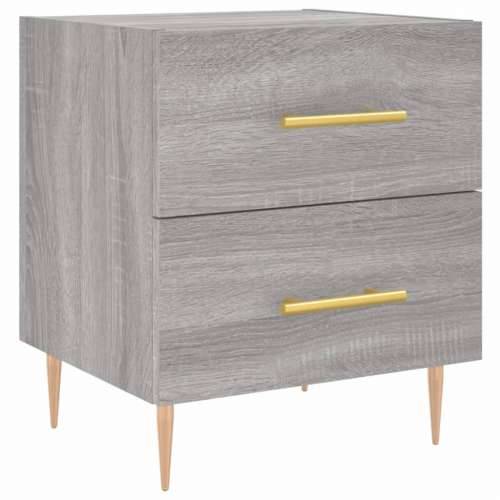 Noćni ormarići 2 kom boja hrasta 40x35x47,5cm konstruirano drvo - Sivi hrast sonoma 2 Cijena