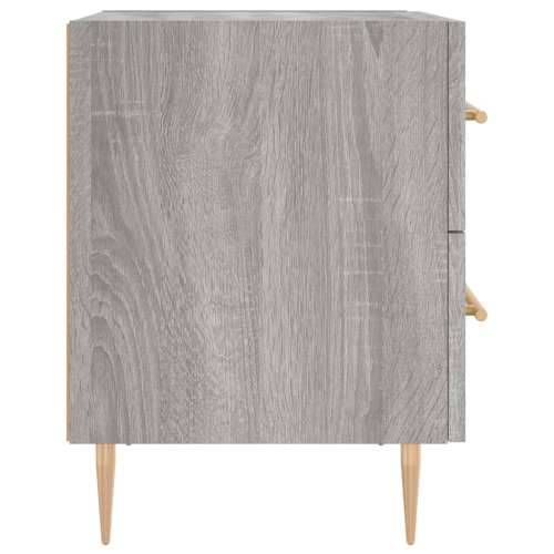 Noćni ormarići 2 kom boja hrasta 40x35x47,5cm konstruirano drvo - Sivi hrast sonoma 2 Cijena