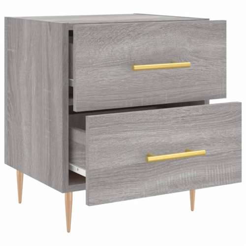 Noćni ormarići 2 kom boja hrasta 40x35x47,5cm konstruirano drvo - Sivi hrast sonoma 2 Cijena