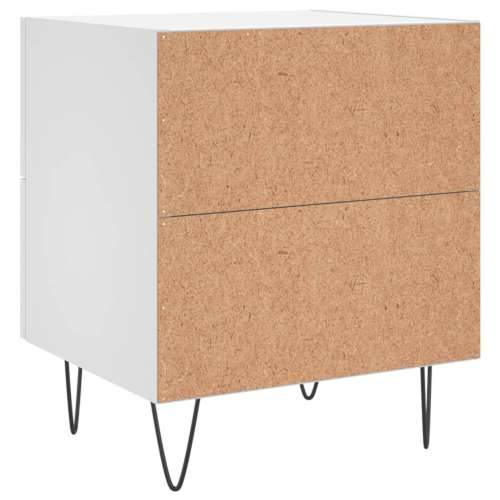 Noćni ormarići 2 kom bijeli 40x35x47,5 cm od konstruiranog drva - Bijela 2 Cijena