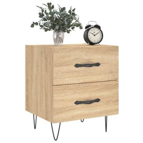 Noćni ormarići 2 kom boja hrasta 40x35x47,5cm konstruirano drvo - sonoma hrast 2 Cijena