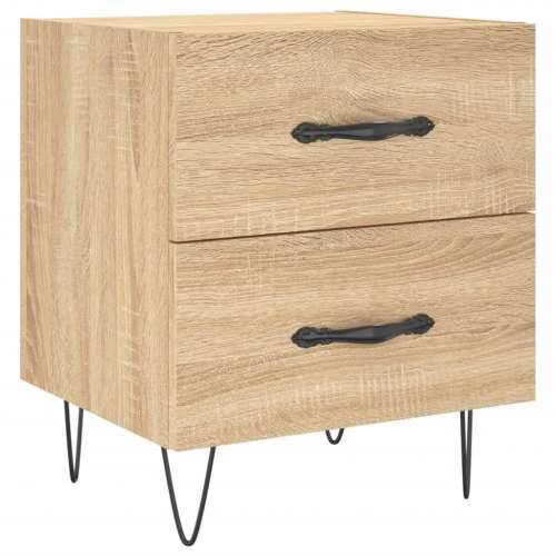 Noćni ormarići 2 kom boja hrasta 40x35x47,5cm konstruirano drvo - sonoma hrast 2 Cijena