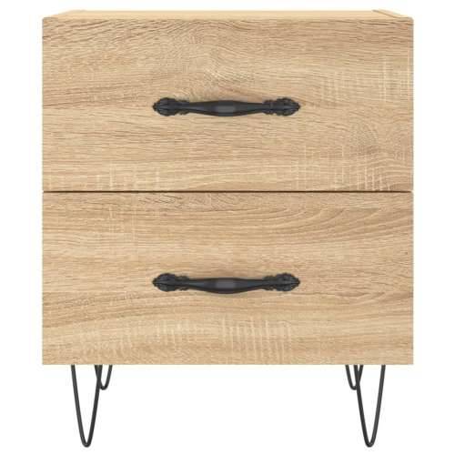 Noćni ormarići 2 kom boja hrasta 40x35x47,5cm konstruirano drvo - sonoma hrast 2 Cijena