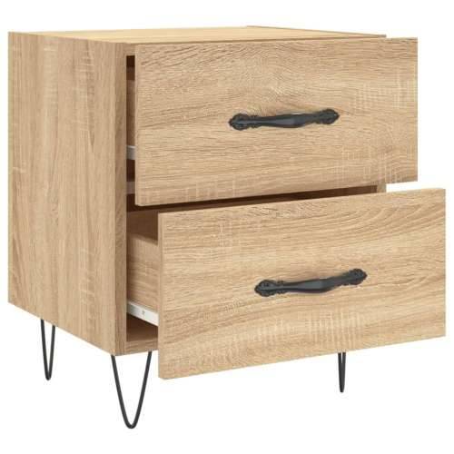 Noćni ormarići 2 kom boja hrasta 40x35x47,5cm konstruirano drvo - sonoma hrast 2 Cijena