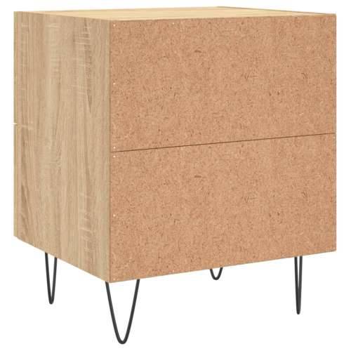 Noćni ormarići 2 kom boja hrasta 40x35x47,5cm konstruirano drvo - sonoma hrast 2 Cijena